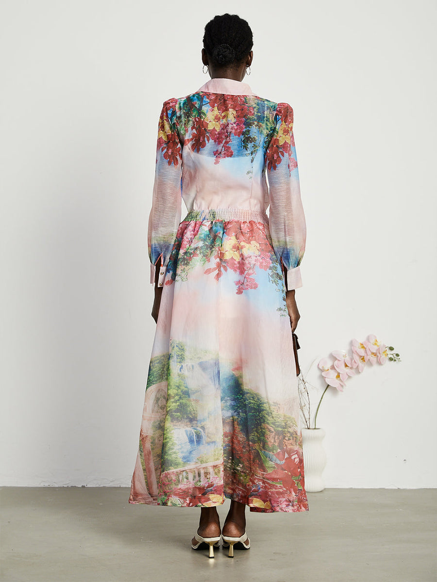 Beautiful Floral Maxi Dress