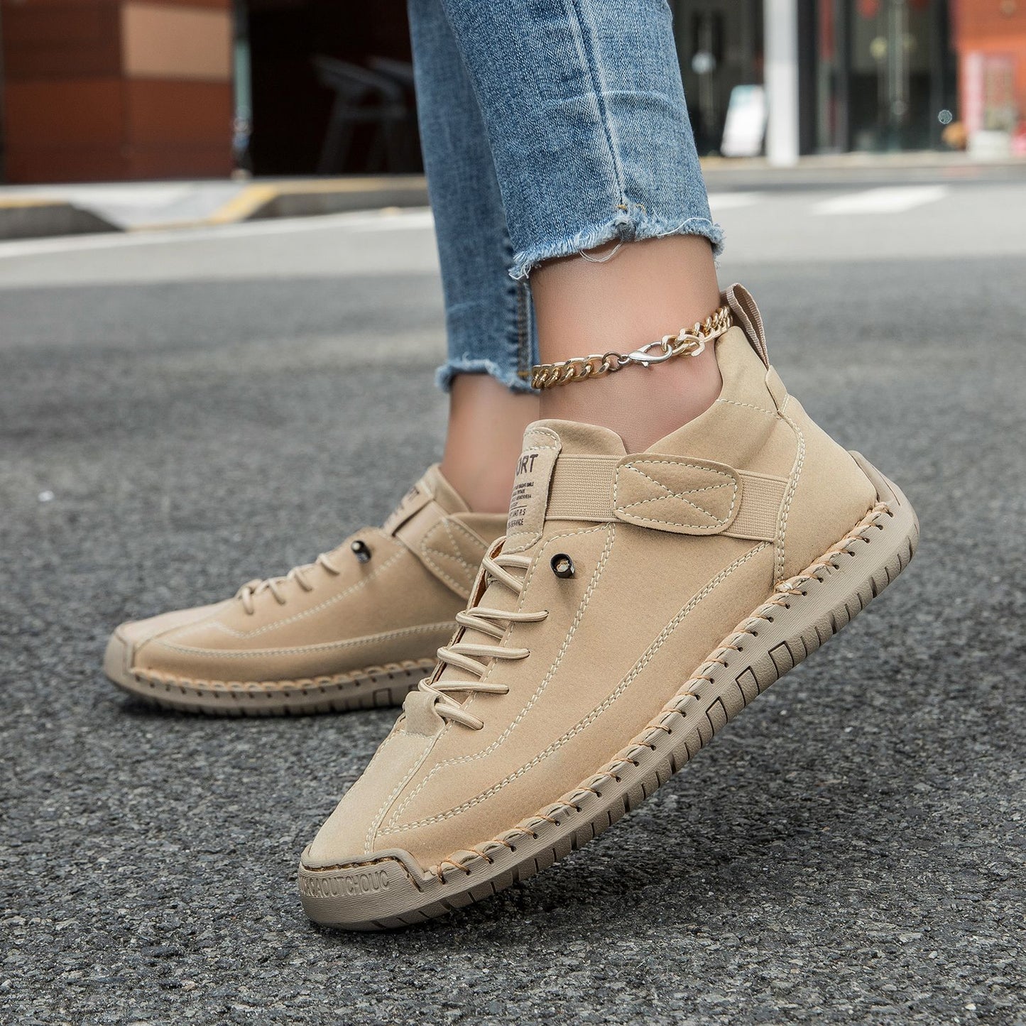 Handmade Leather Orthopedic Comfort Shoes B【SIZE:36-48】