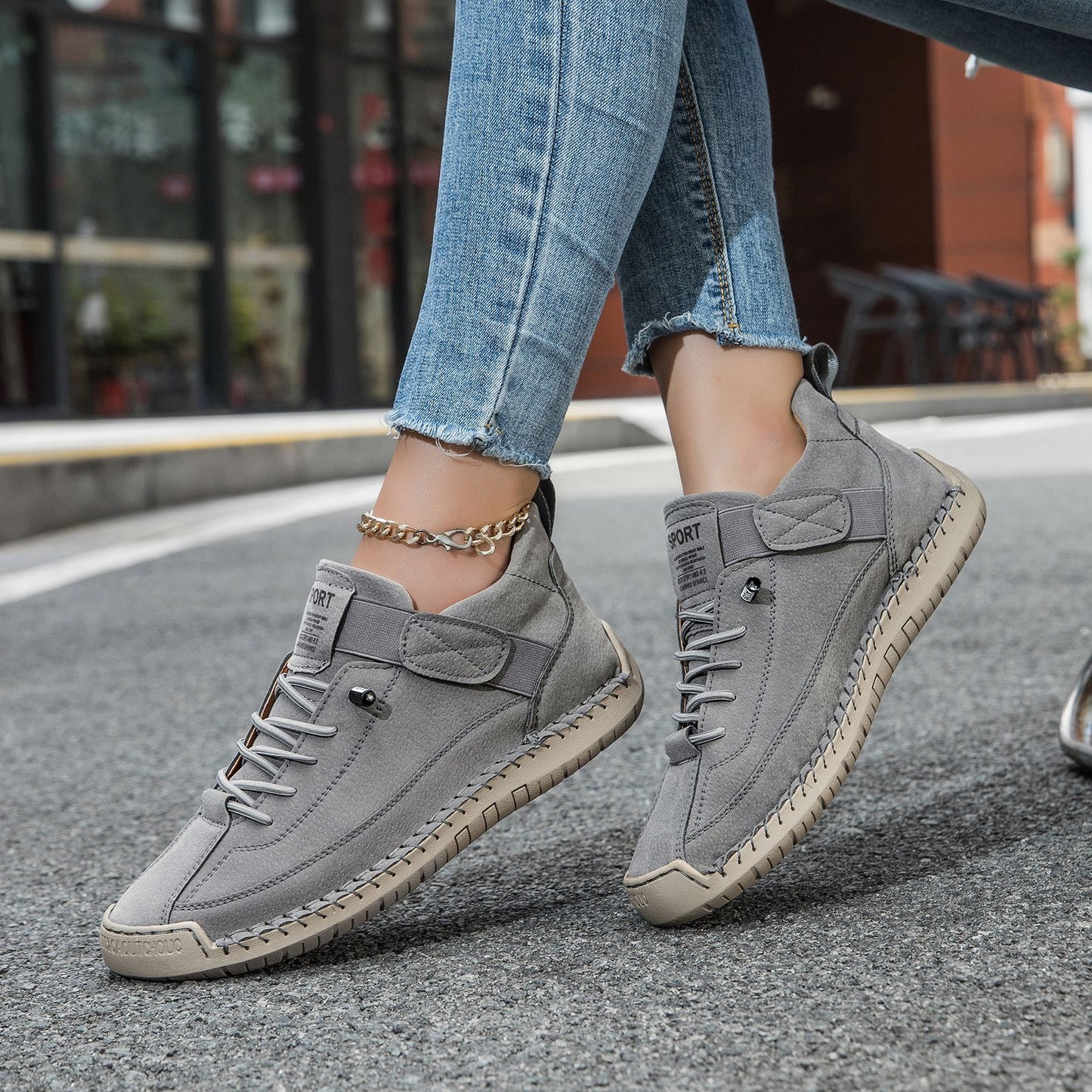 Handmade Leather Orthopedic Comfort Shoes B【SIZE:36-48】