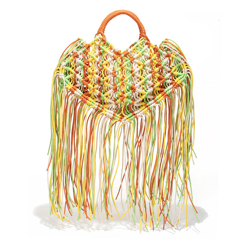 HBJ009 Fringe Tote Clutch