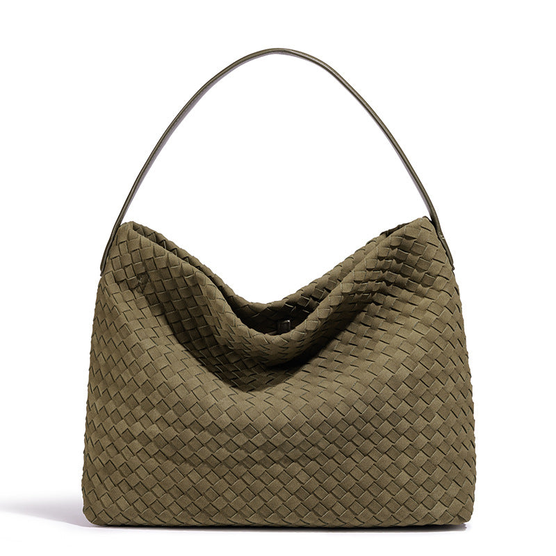 F1859 Chill Suede Shoulder Bag