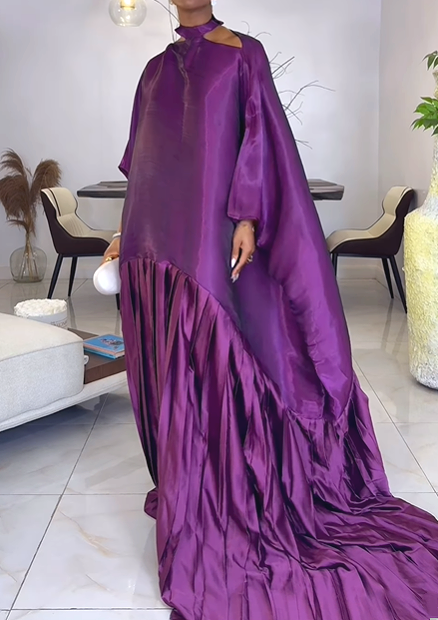 Dazzle Oversized Pleated Dress