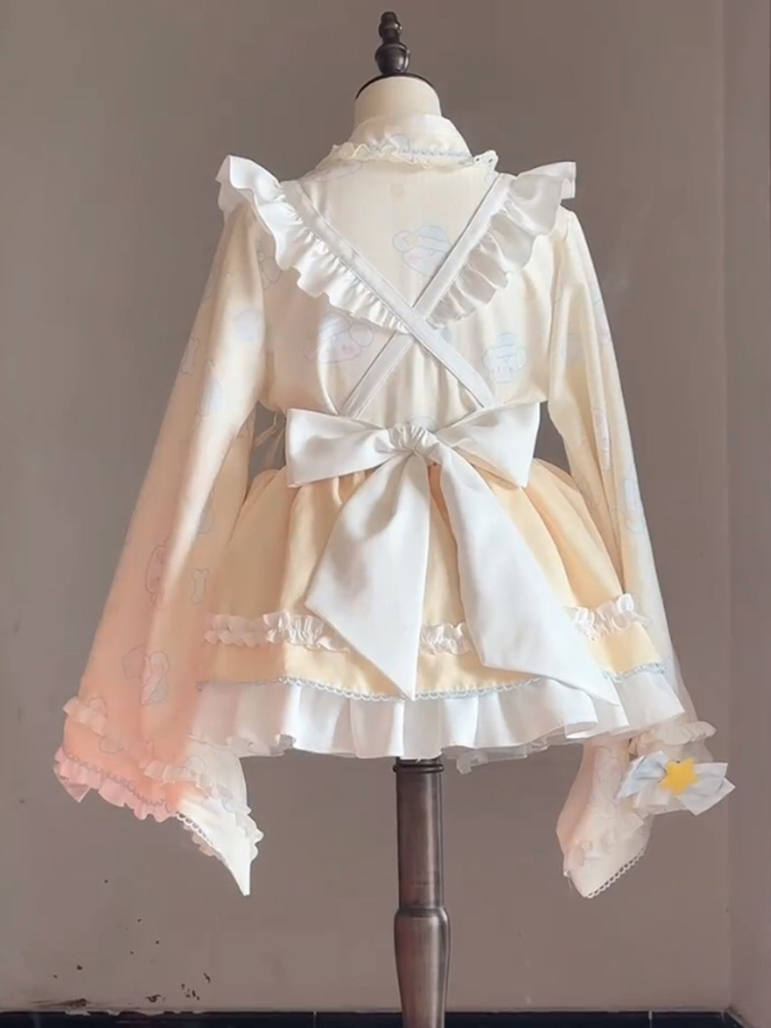 F72119 Beige Lolita Japanese Style Lolita Dress Set Lolita