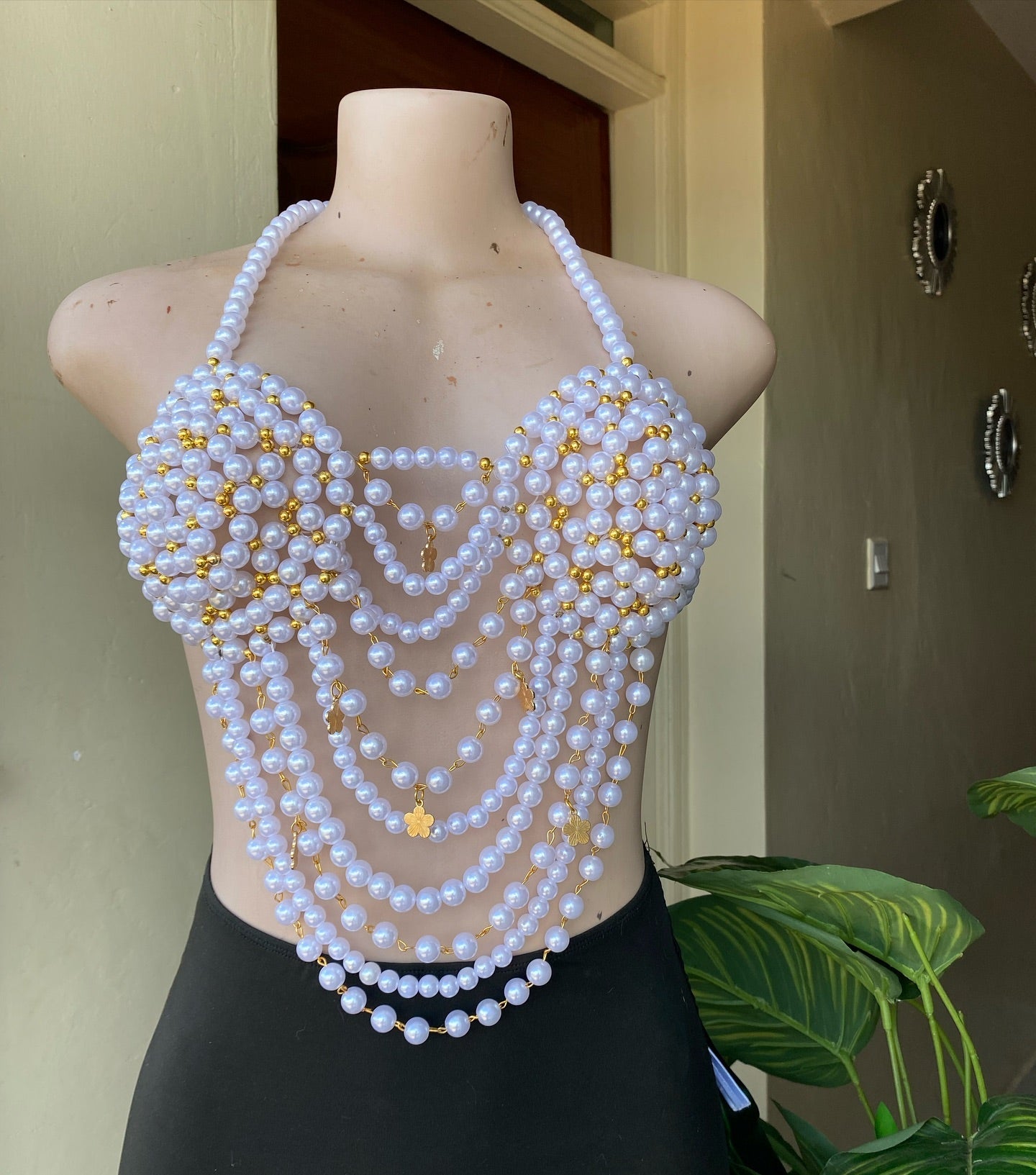 The Fab Pearl Body Chain