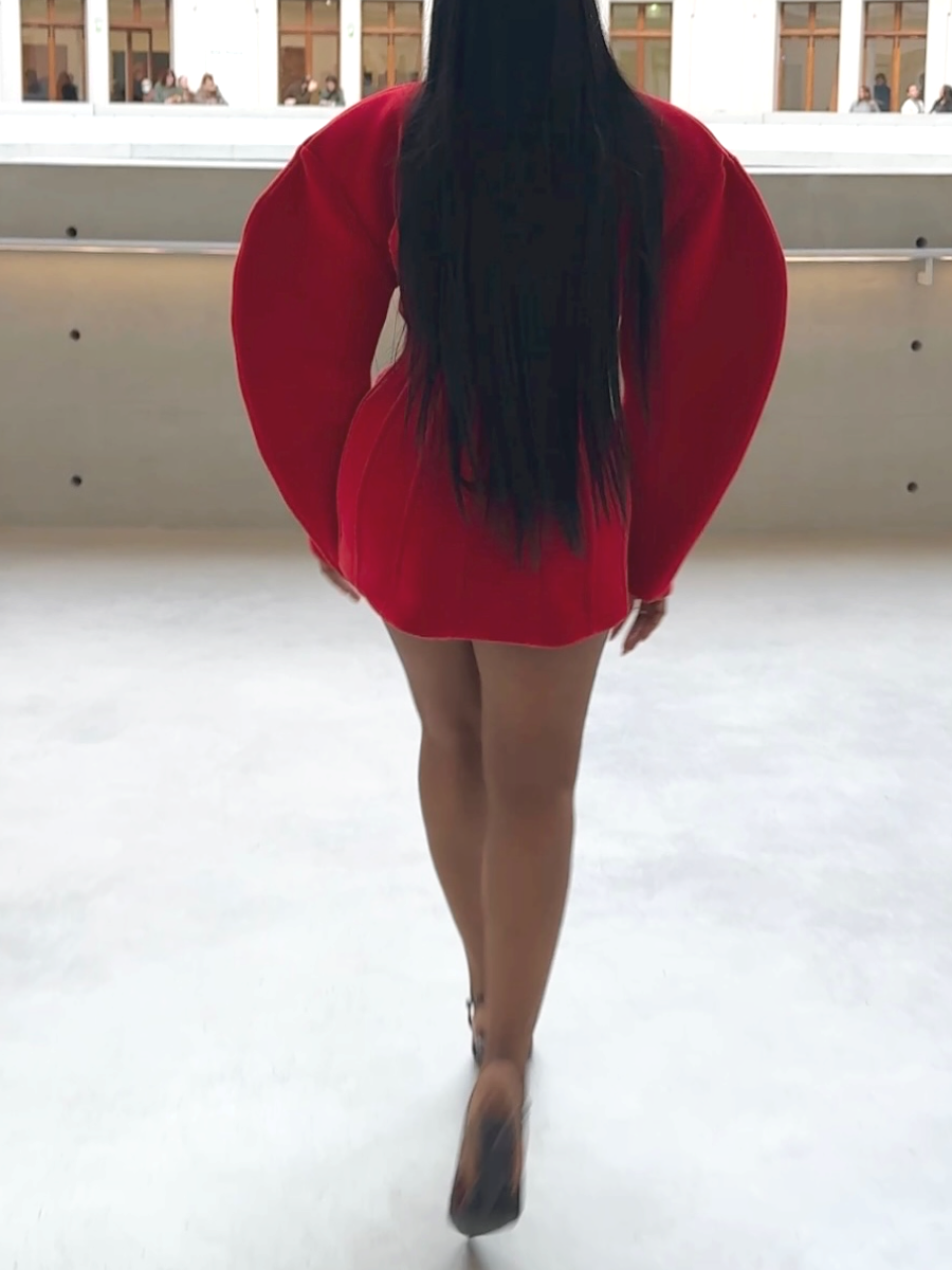 Fab Red Mini Dress
