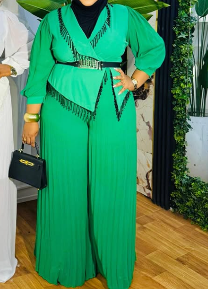Classy Chiffon Tassel Jumpsuit