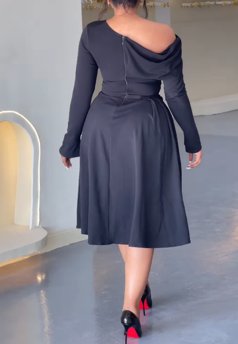 The Demure Comfy Occasion Dress