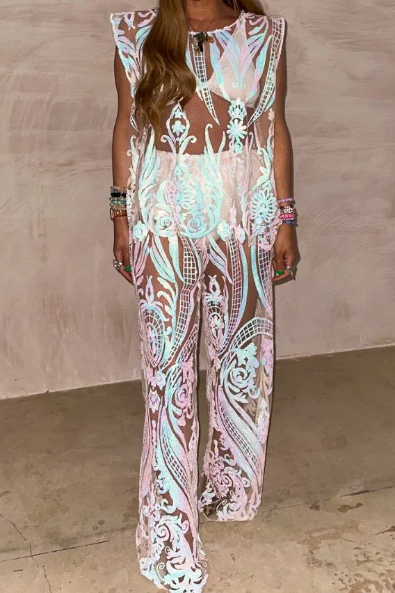 Fab Dazzle Sequin 2pc Set