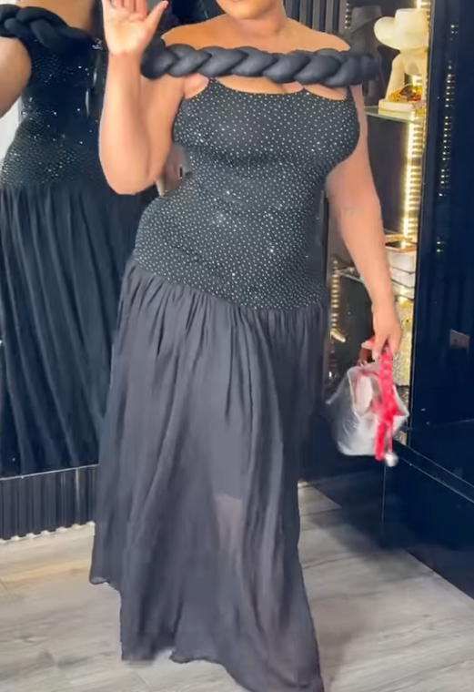 Dazzle Sequin Gown