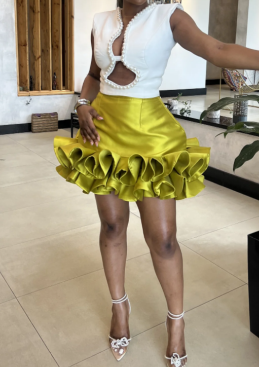 Demure Occasion Skirt 2pc Set