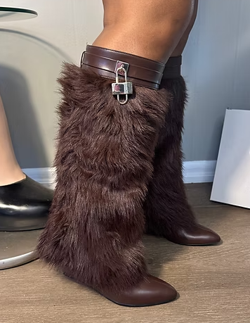 Fab Faux Fur Comfy Boots