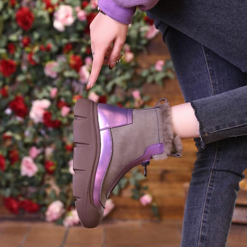 A77 New Zipper Snow Boots