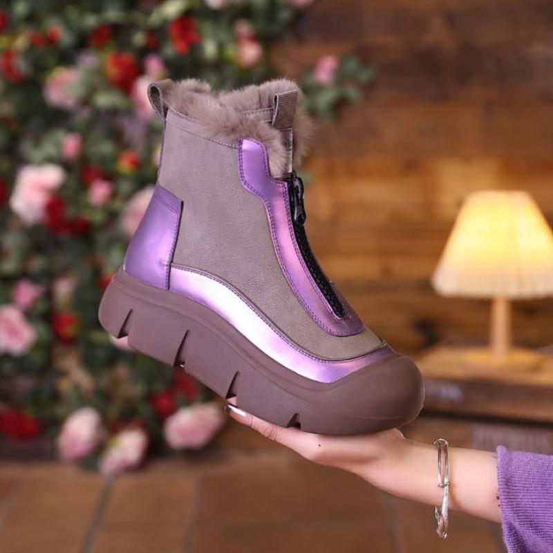 A77 New Zipper Snow Boots