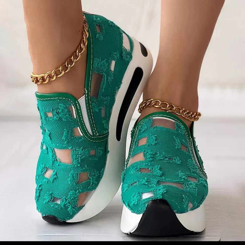 Casual Non-slip Canvas Platform Sports Sandals