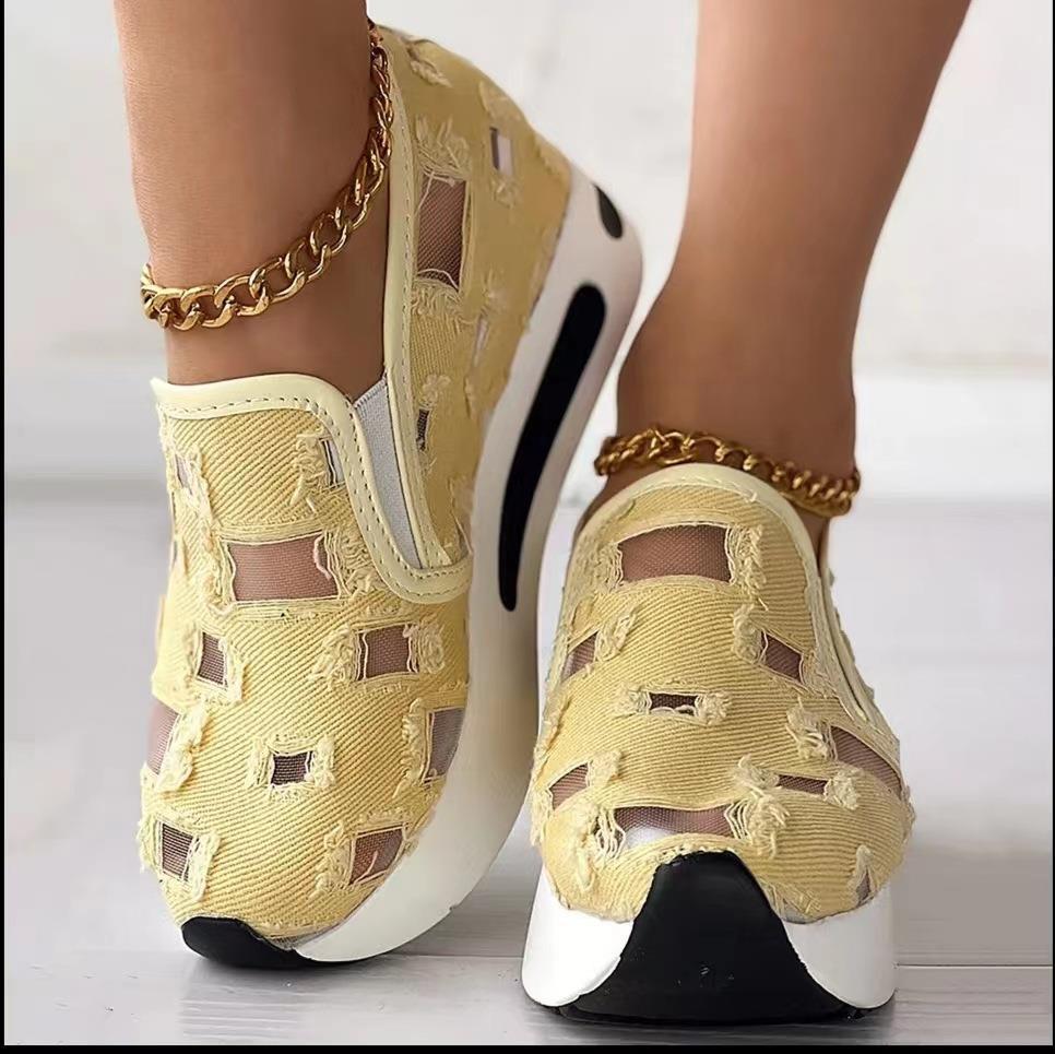 Casual Non-slip Canvas Platform Sports Sandals