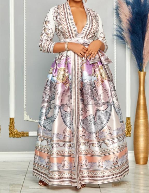 The Beauty Floral Maxi Dress