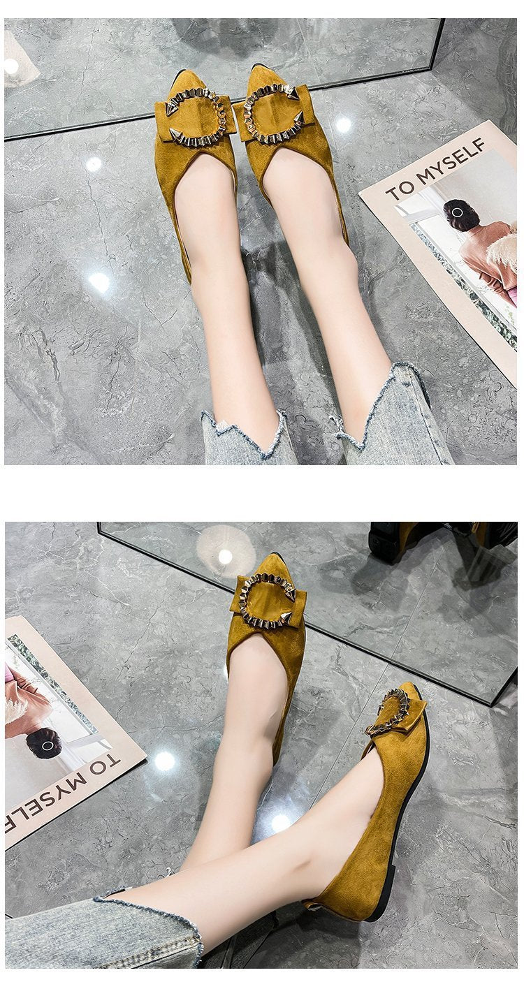 New Flat Casual Shoes Low Mouth Soft Sole Walking Shoes
