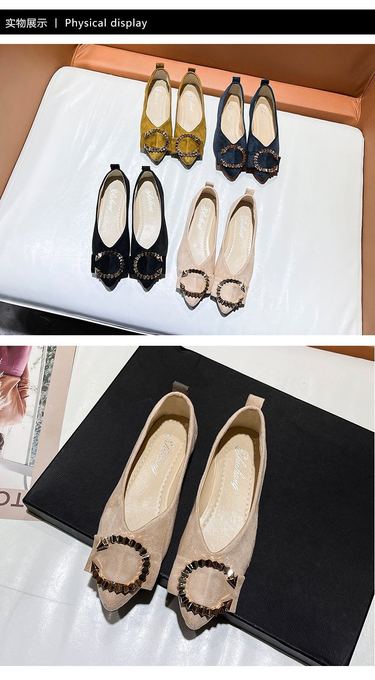 New Flat Casual Shoes Low Mouth Soft Sole Walking Shoes