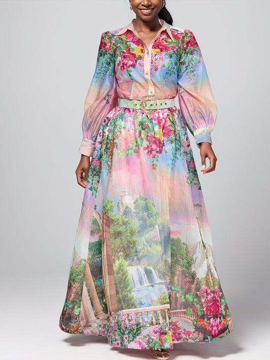 Beautiful Floral Maxi Dress