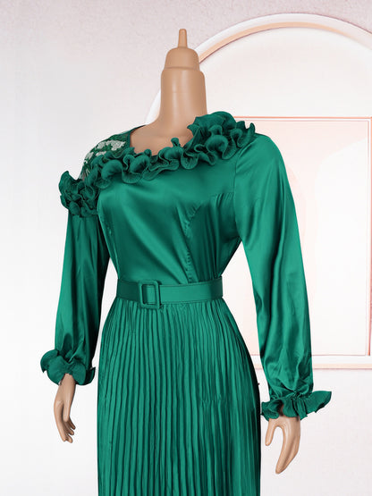 Demure Flower Occasion Dress