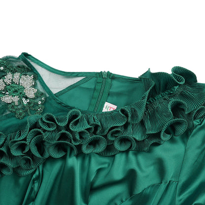 Demure Flower Occasion Dress