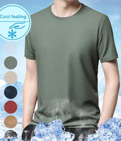 Breathable Waffle Weave T-shirt