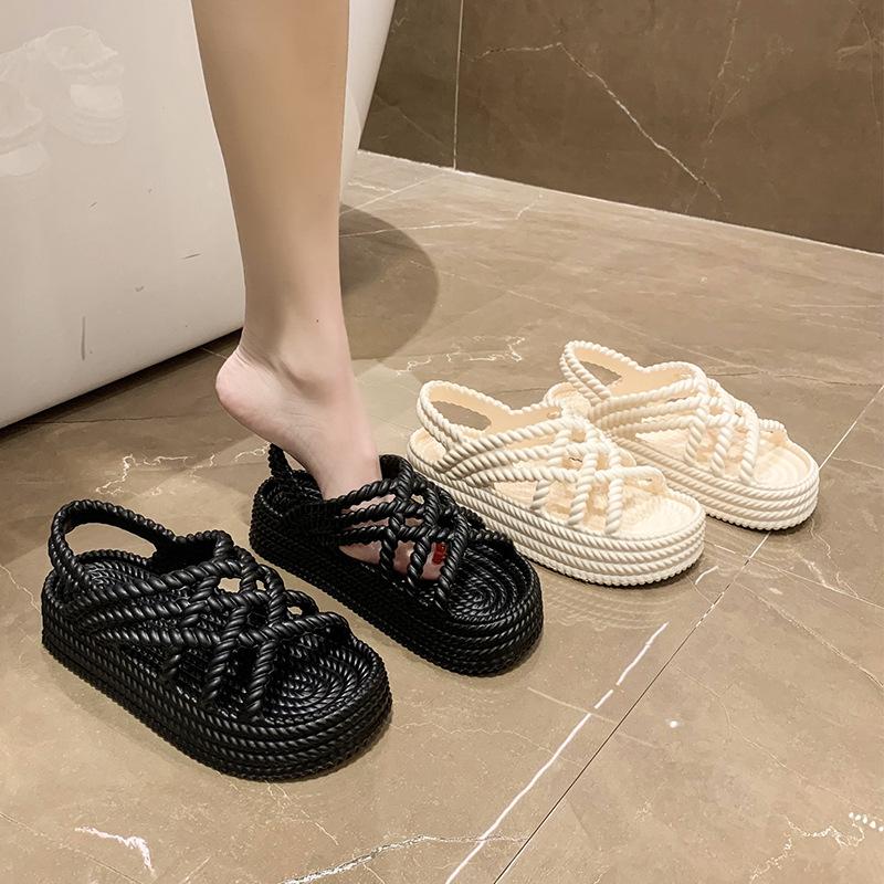 2023 Flat Sandals Summer Explosions Platform Shoes