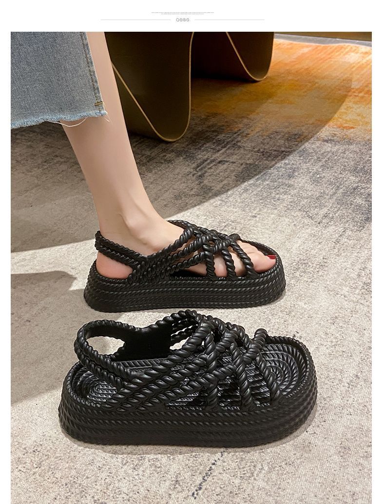 2023 Flat Sandals Summer Explosions Platform Shoes