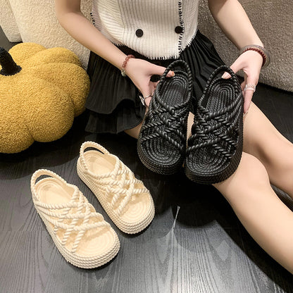 2023 Flat Sandals Summer Explosions Platform Shoes