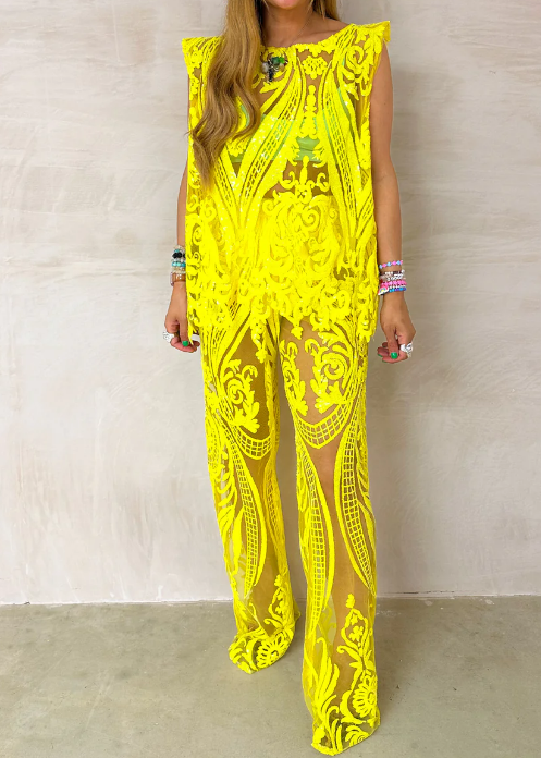 Fab Dazzle Sequin 2pc Set