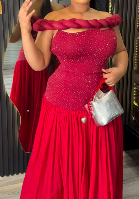 Dazzle Sequin Gown