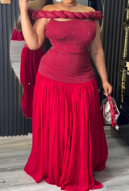 Dazzle Sequin Gown