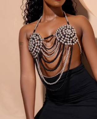 The Fab Pearl Body Chain