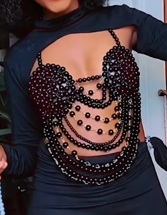 The Fab Pearl Body Chain