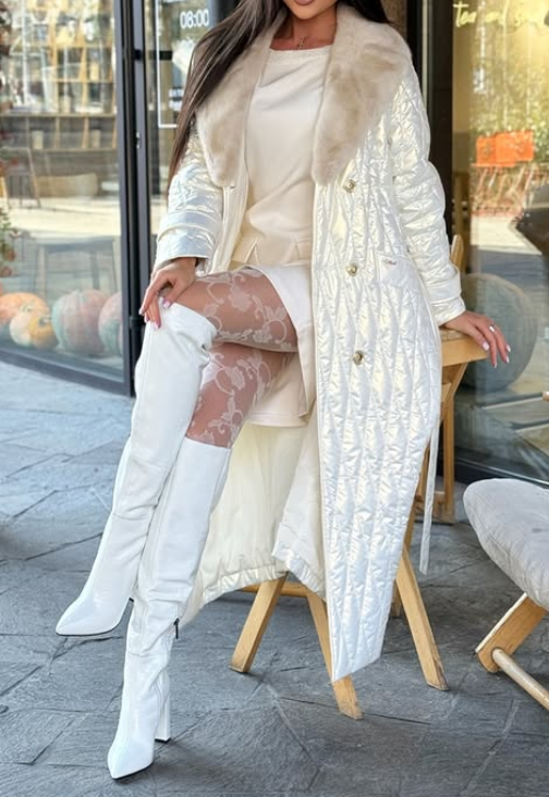 Chic Warm Faux Fur Coat