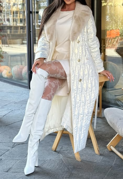 Chic Warm Faux Fur Coat