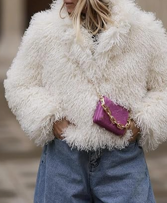 Faux Fur Fuzzy Jacket