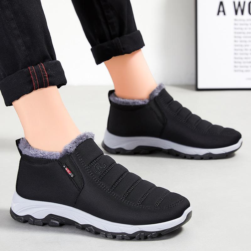 Men's Cotton Shoes Fleece Non-slip Snow Boots