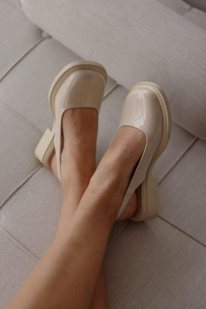 L4071 Low Heel Comfortable Leather Shoes【Buy 2 Get Free Shipping】