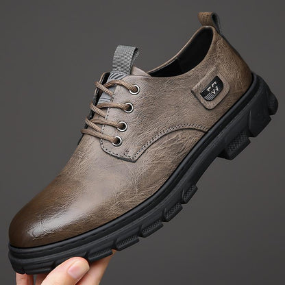 Men's Breathable Sports Casual Business Leather Shoes