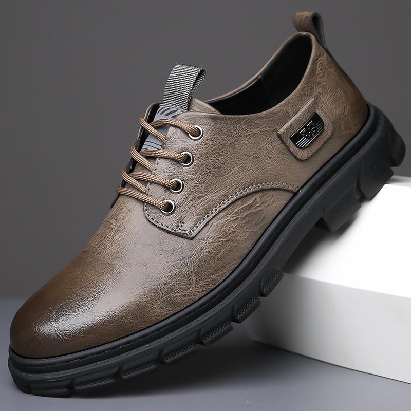 Men's Breathable Sports Casual Business Leather Shoes