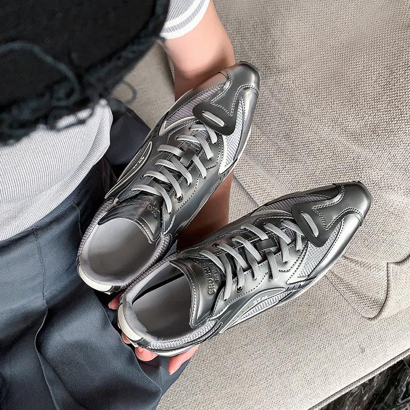 New Silver All-match Casual Sports Shoes