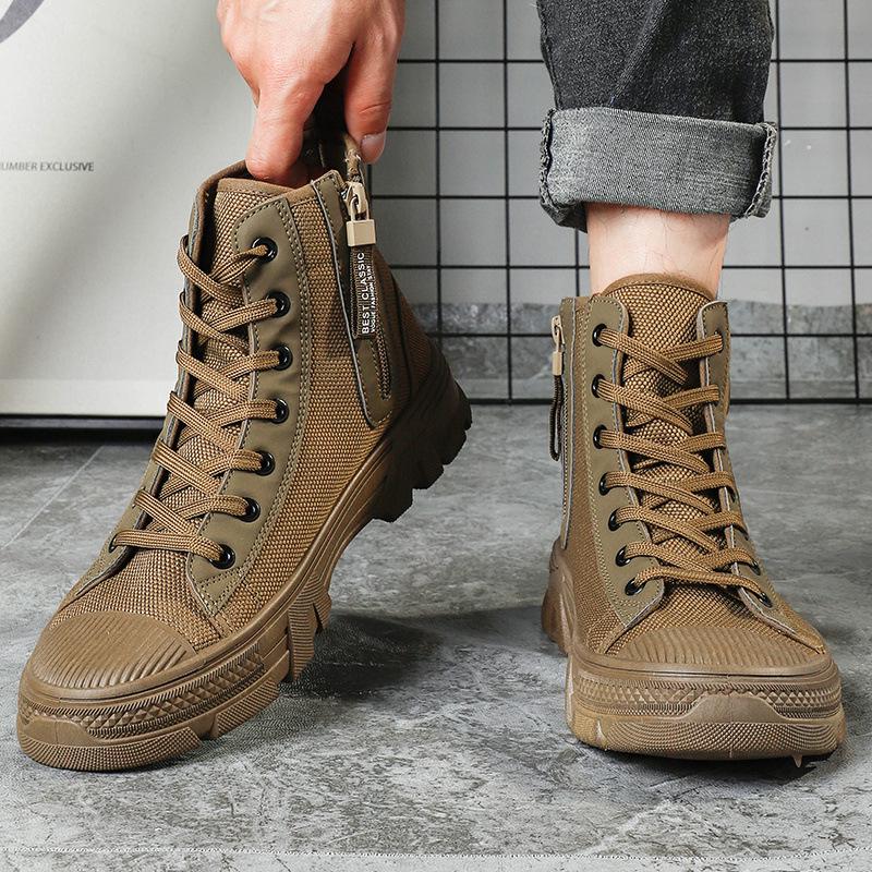 F91801 Autumn and winter casual work boots