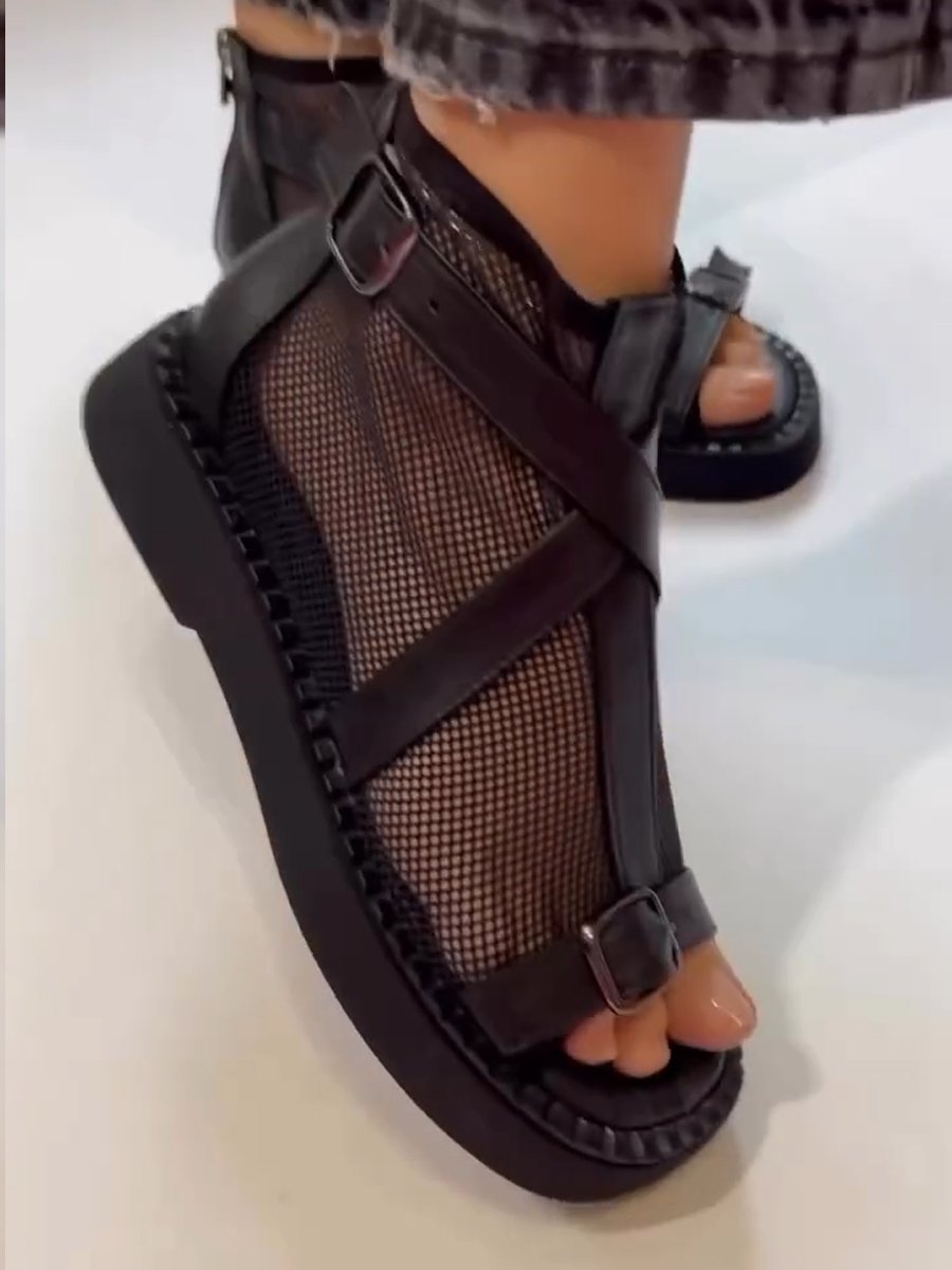 L13 New Mesh Casual Sandals