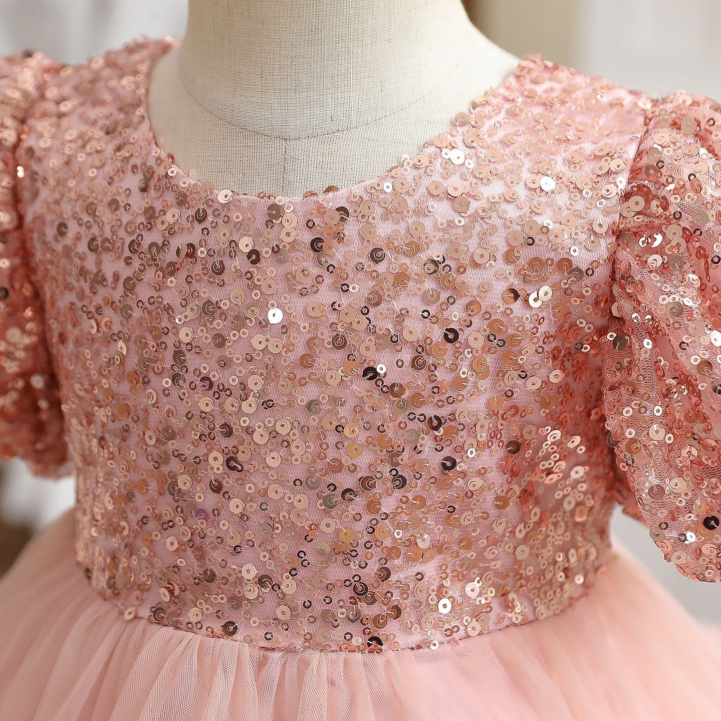 L41703 GIRL FORMAL DRESSES BABY GIRL GORGEOUS COLORFUL SEQUINS DRESS PRINCESS PARTY DRESSES EASTER DRESS FOR TODDLER