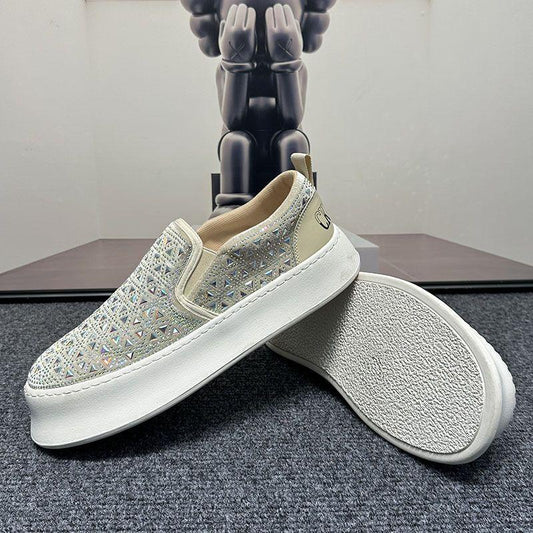 E5272 Rhinestone Slip-on Casual Shoes