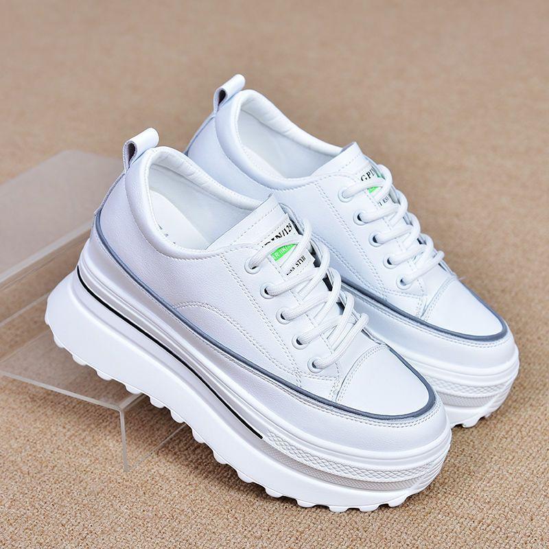 Autumn Trainers Leather Soft Sole Light Casual Shoes