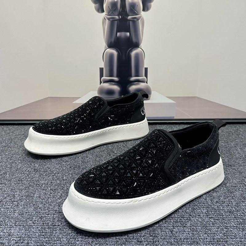 E5272 Rhinestone Slip-on Casual Shoes