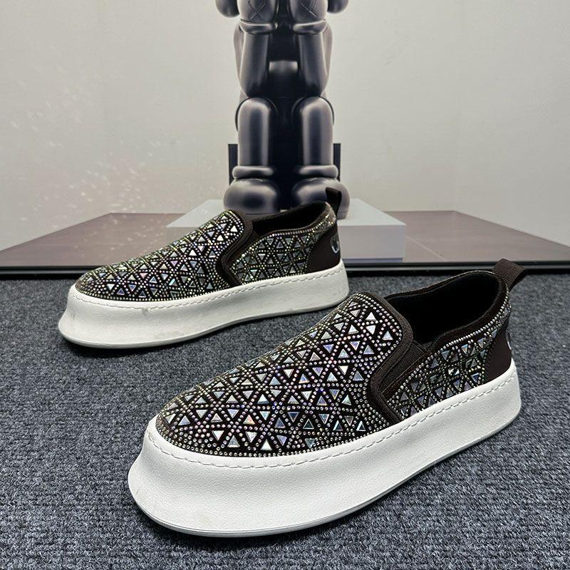 E5272 Rhinestone Slip-on Casual Shoes