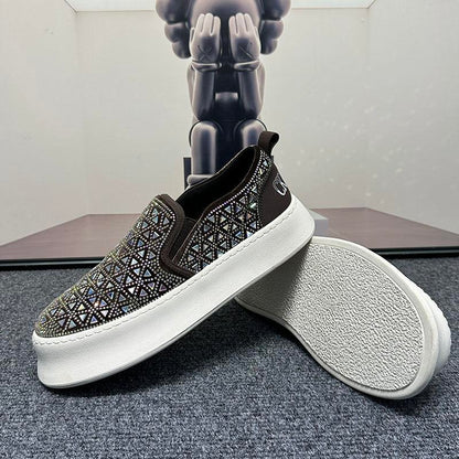 E5272 Rhinestone Slip-on Casual Shoes